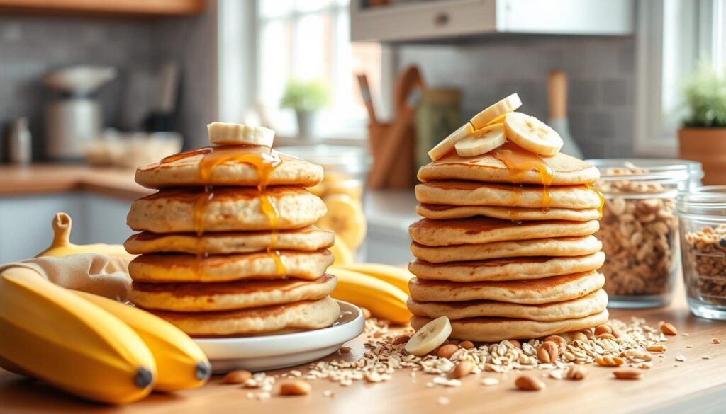 Banana Oat Pancakes Meal Prep