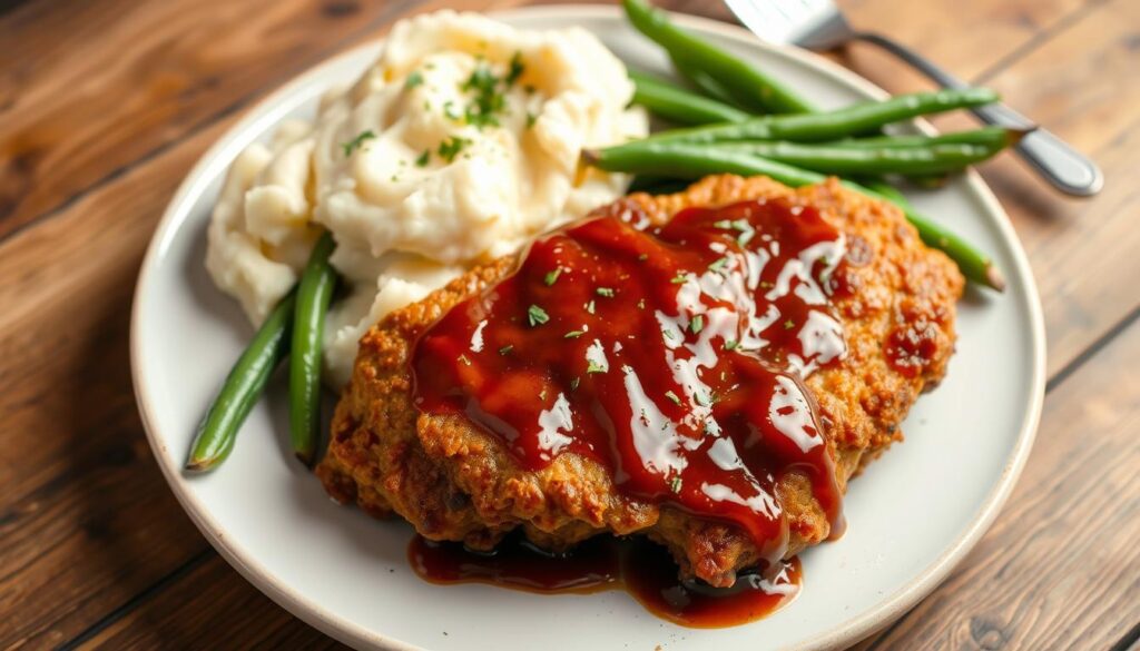 Barbecue Chicken Fried Steak