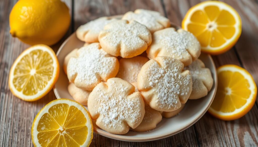 Citrus Shortbread Cookies