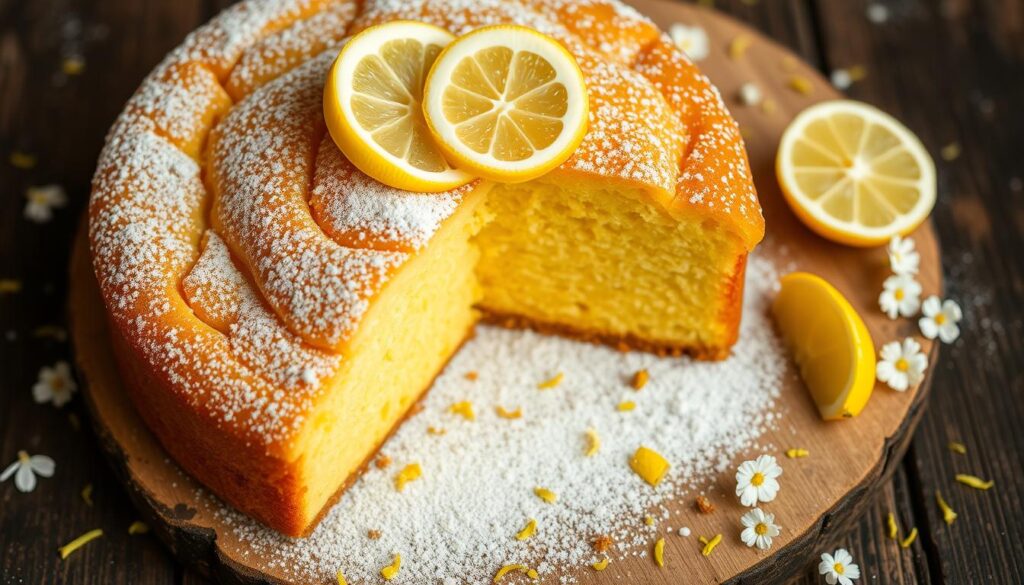 Lemon Polenta Cake