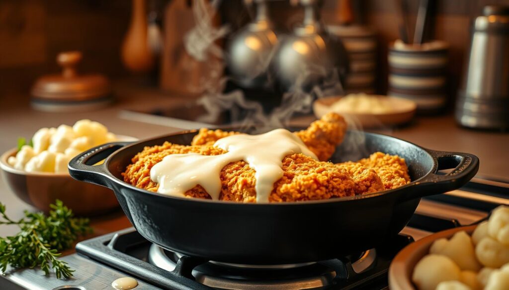 Reheating chicken fried steak