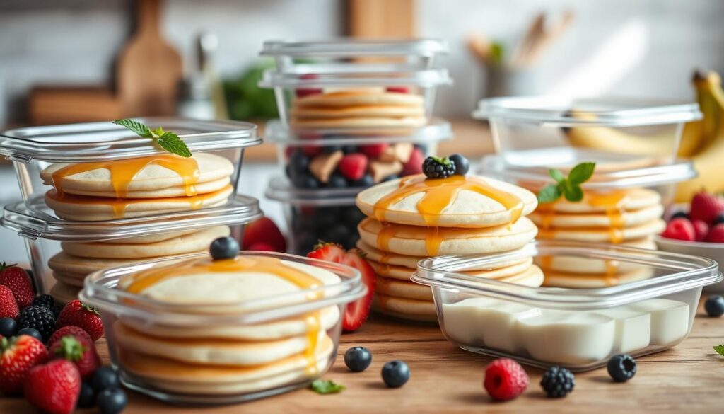 Storing Ricotta Pancakes Meal Prep