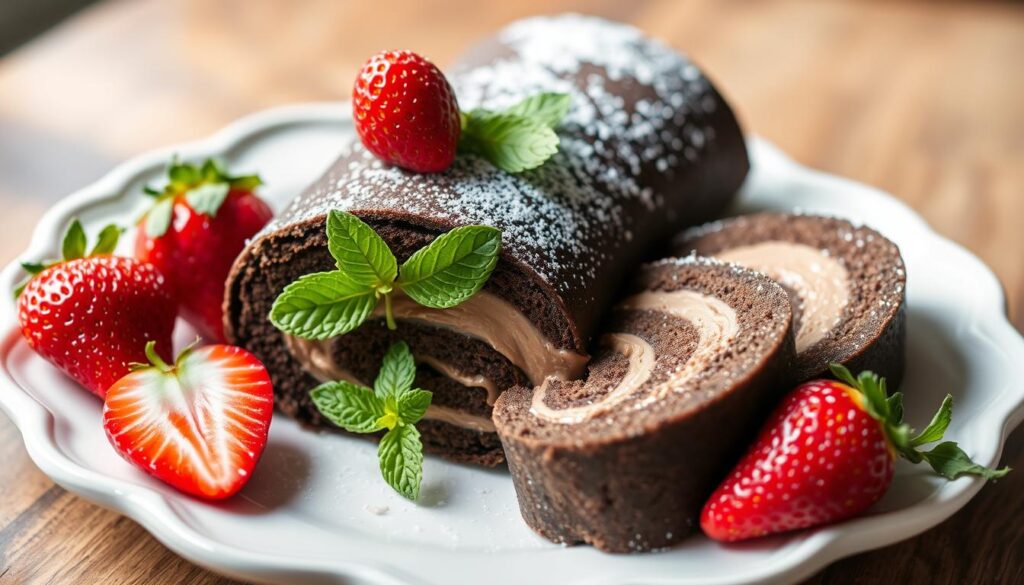 Chocolate Swiss Roll