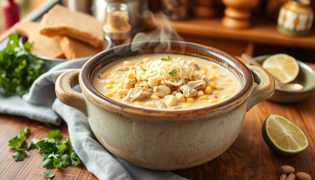 Crockpot White Chicken Chili