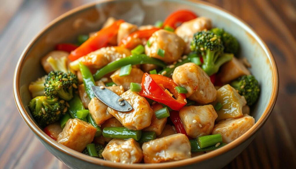 Garlic Chicken Stir Fry