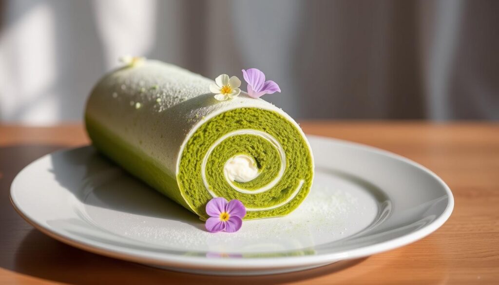 Matcha Cake Roll