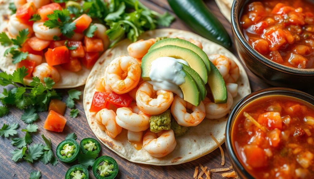 Shrimp Quesadilla Toppings