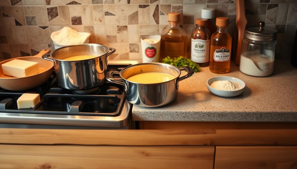 Swedish Meatball Cream Sauce Preparation